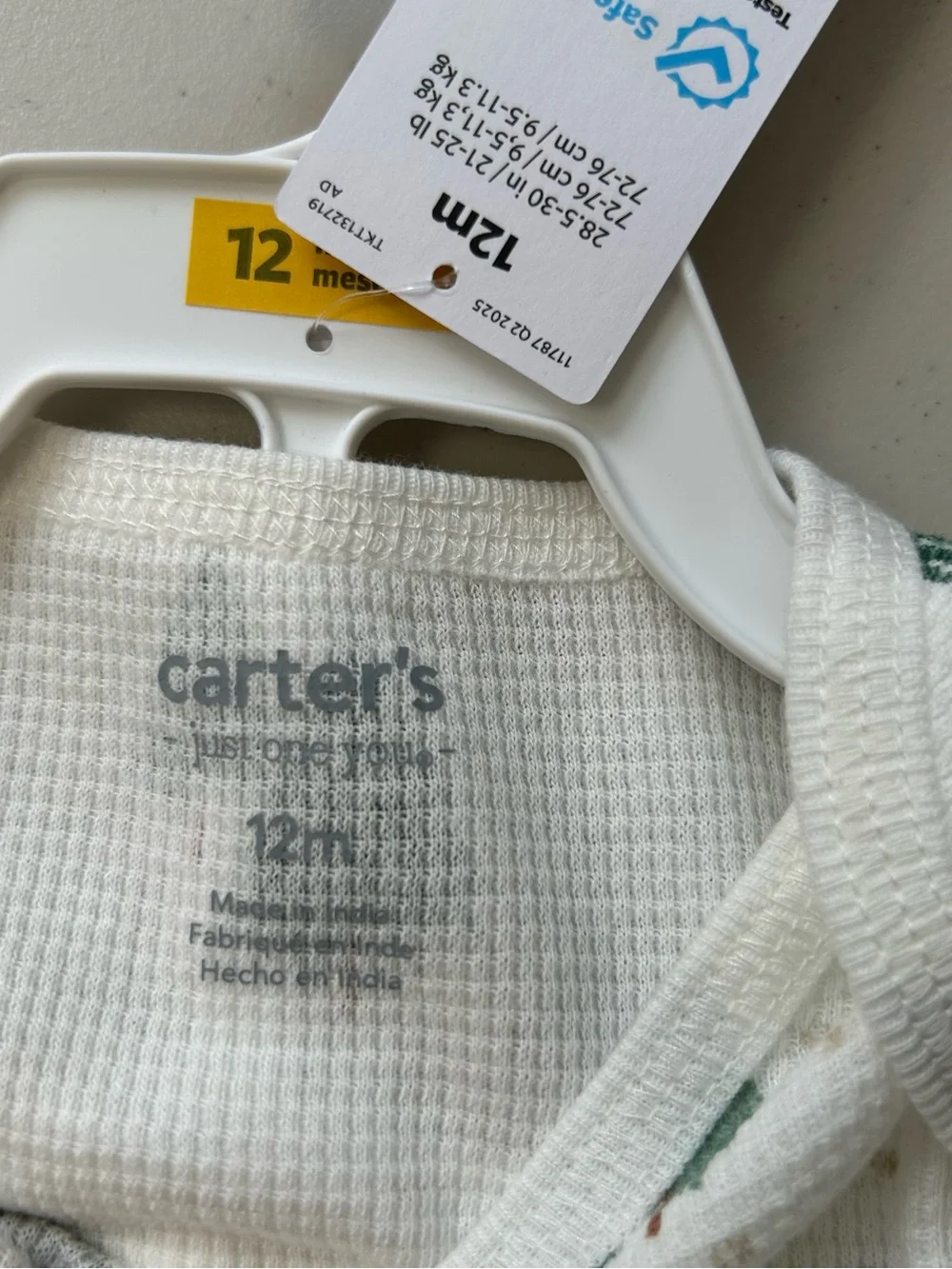 Carter’s Oskosh 12 Months 2 Piece Set Long Sleeves  Pants Pajama